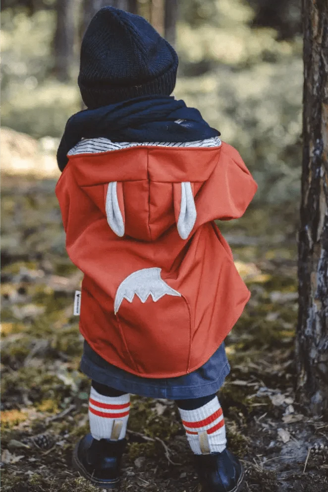 Softshelljacke Kinder Rostiger Fuchs